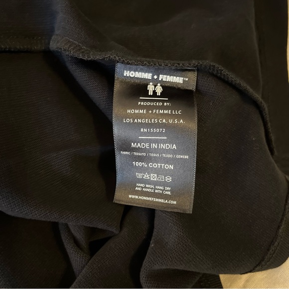 NWOT Hotel Homme Femme Men’s T-Shirt Sz XL - Picture 7 of 7